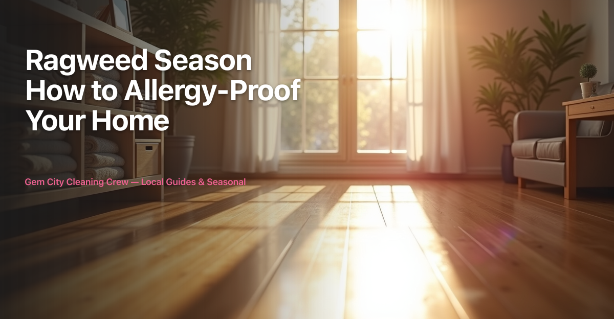 Ragweed Season in Dayton: How to Allergy-Proof Your Home